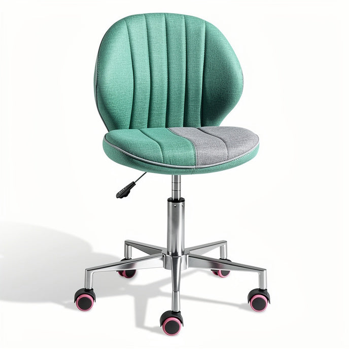 **Ergonomische Bureaustoel met Verstelbare Hoogte en Kleuraccenten**